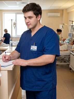 Cherokee Workwear Originals Unisex Medical Scrub WW530C Size  4X